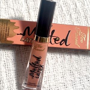 NWOT never used Too Faced Melted Liquid Latex Lipstick in Hopeless Romantic